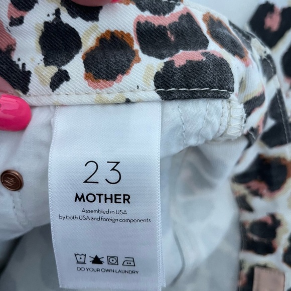 MOTHER High Waisted Ankle fray in Touch of the Tiger denim - Picture 10 of 13